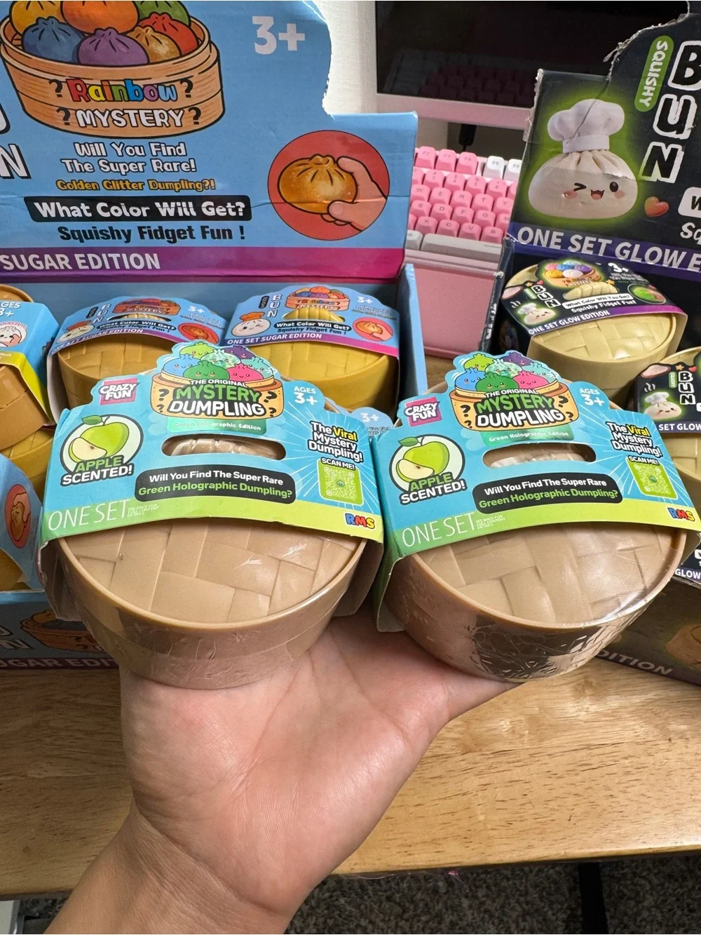 Squishy Dumpling Toy - unicorn dumpling